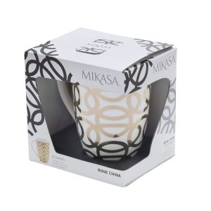 Mikasa Coffee Mug Gold Circles 03