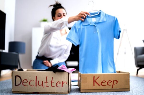 decluttering